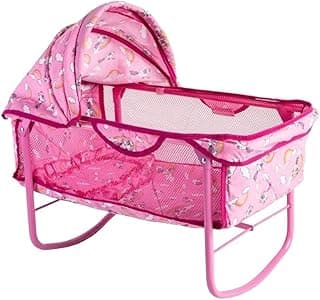 Berço Balanço Boneca Bebê Rebo